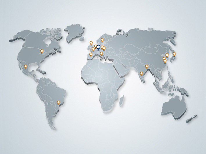 World Map Contentslider